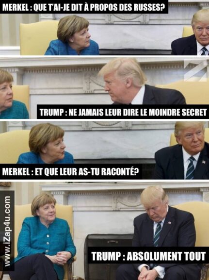 Trump vs Merkel