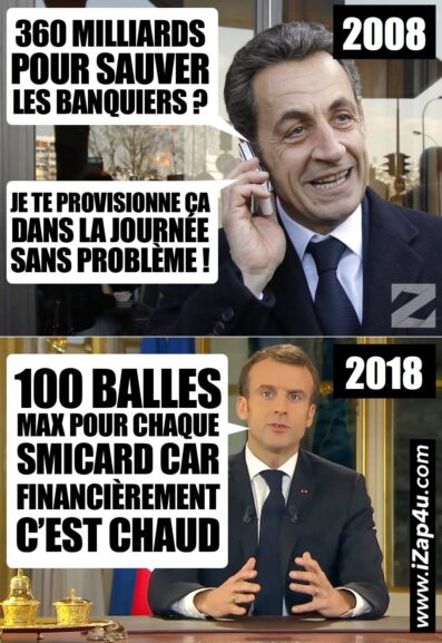 De l&rsquo;oseille pour les potes mais pas pour le peuple